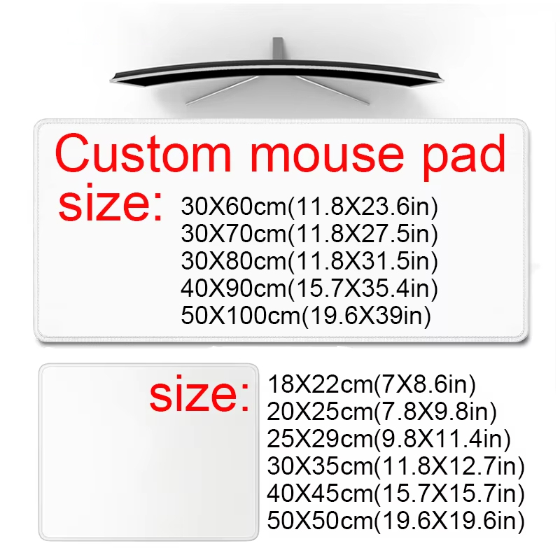 Play Mat - Tapete de Rato Personalizado DIY Grande