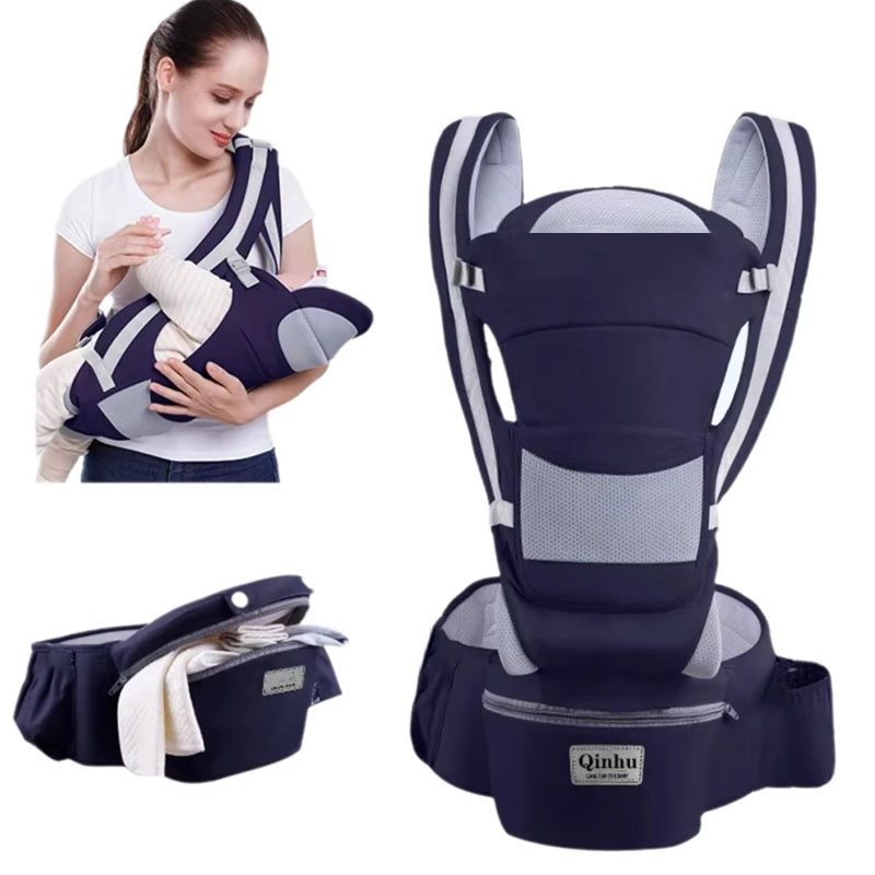 Ergonomic Baby Carrier - Mochila Ergonômica para Bebês Recém-Nascidos, Canguru