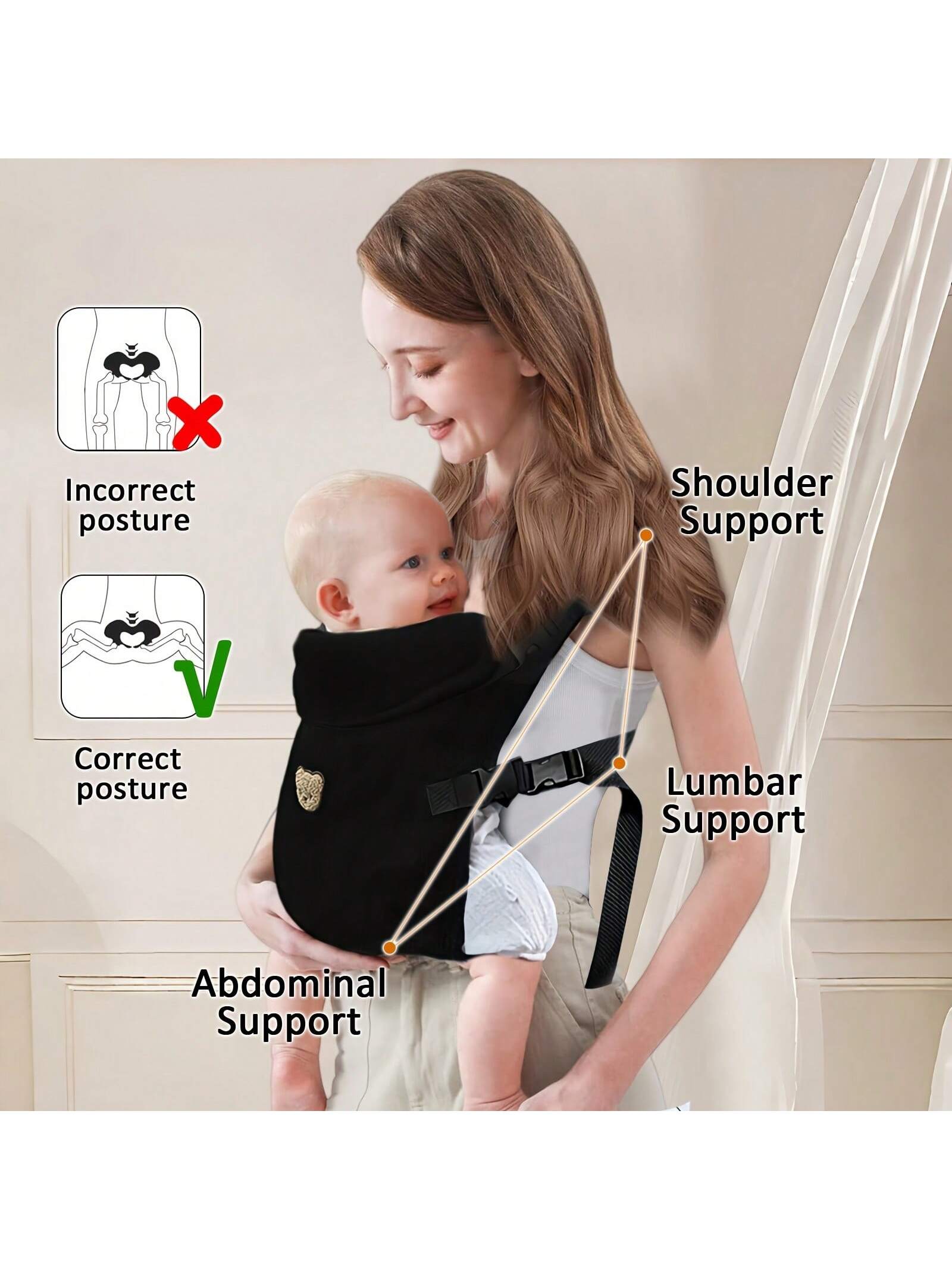 Porta-bebês multifuncional de  - Ergonomic Baby Carrier avaliação e preço