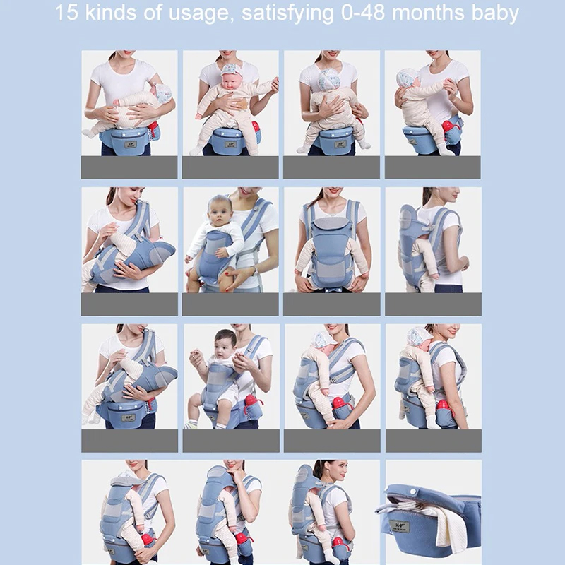 Mochila Ergonômica para Bebês  - Ergonomic Baby Carrier avaliação e preço